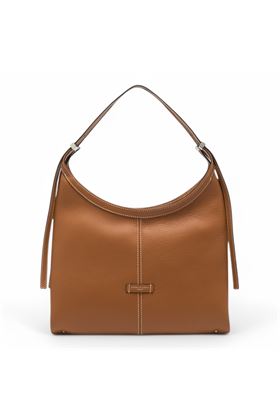 Borsa in pelle colore cuoio. GIANNI CHIARINI | 11320-CARAMELLO